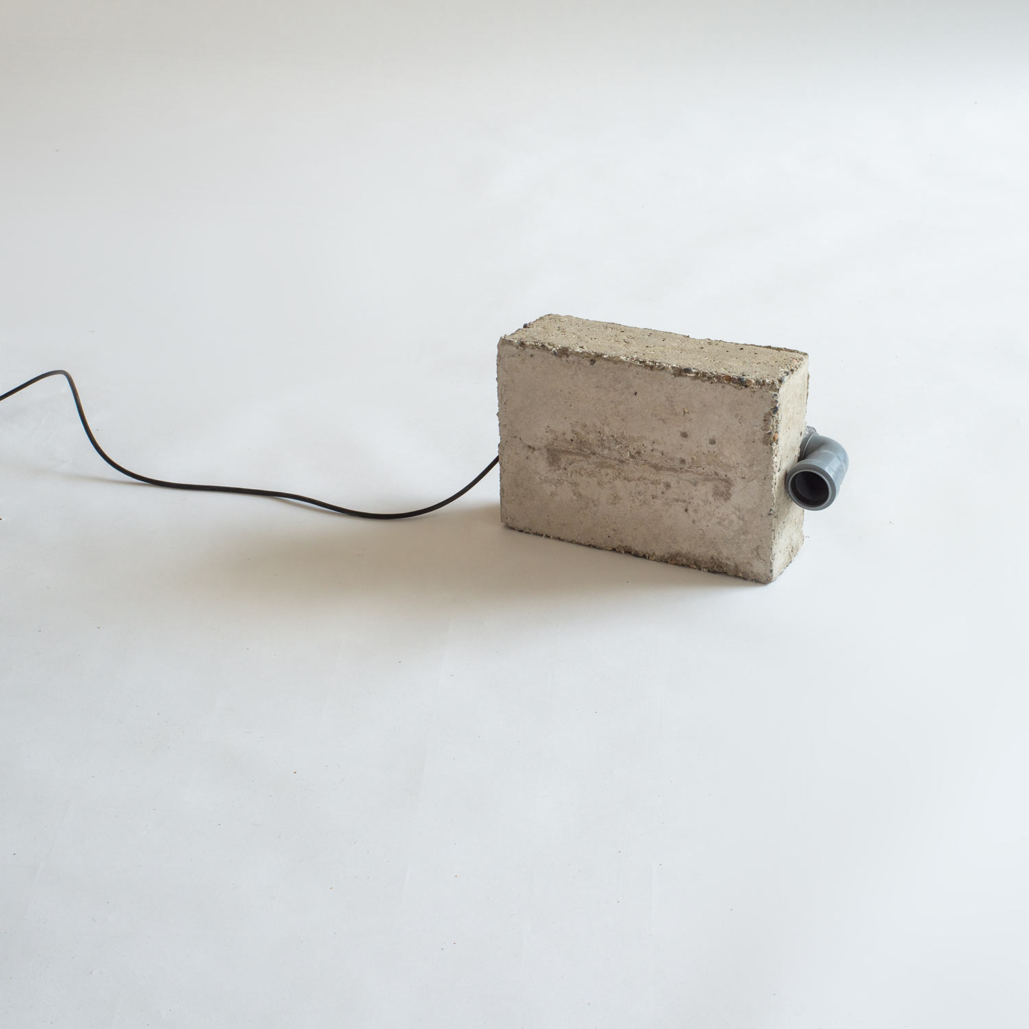 concrete lamp